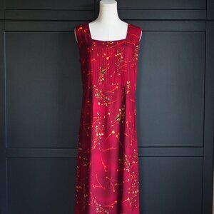 Alma | Sleeveless Floral Maxi Dress